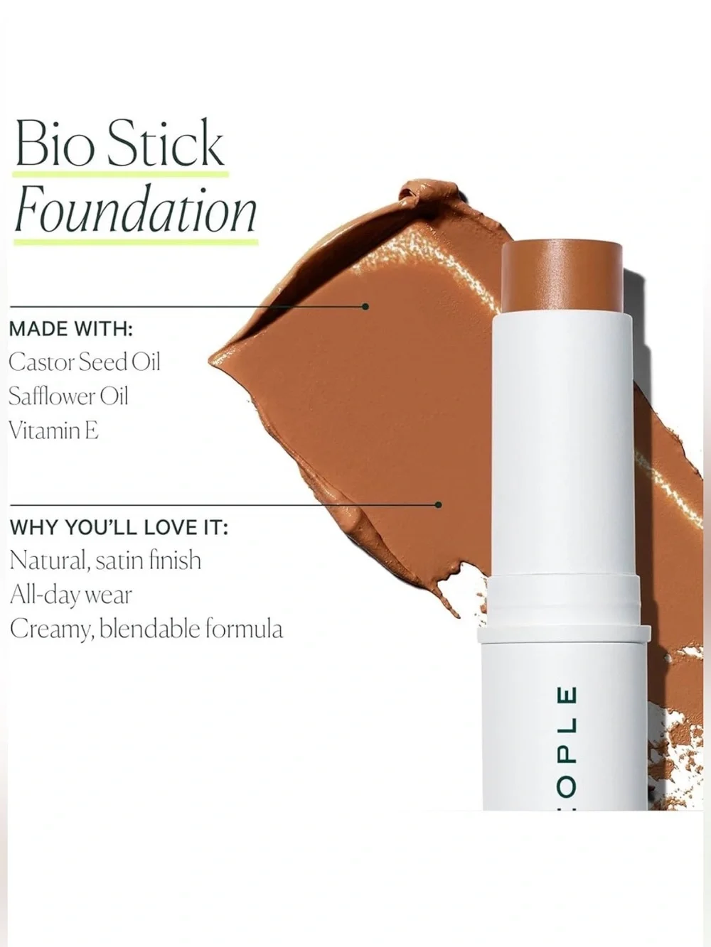 3417. URBAN OUTFITTERS x WELL PEOPLE Bio Stick Foundation Color 9C NWT $27